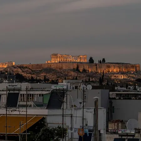 Charming 2 Bedroom Apt With Acropolis View In Athens Exterior photo
